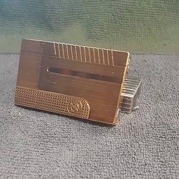 Amazon.co.jp: Chapado en Laton ゴールド ガスライター : ファッション